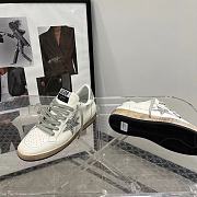 Golden Goose Ball Star In White Silver For Women GWF00102 F000317 10273 - 5