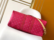 LV Keepall Bandoulière 45 Pondichery Pink M26868 Szie 45 x 27 x 20 cm - 5