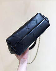 Chanel 26C Small Hobo Black Gold Hardwware Size 24x31x10cm - 4
