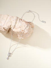 Chanel Eternal N°5 Necklace Silver  - 1