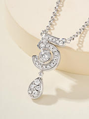 Chanel Eternal N°5 Necklace Silver  - 3