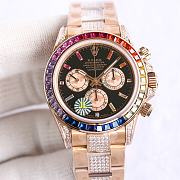 Rolex Oyster Perpetual Cosmograph Daytona Rainbow 116595  - 4