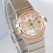 Omega Constellation 123.25.35.20.52.001 35 Red Gold Steel watch - 3