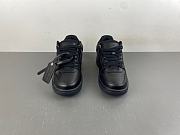 Off-White Out of Office Low 'Triple Black' OMIA189C99LEA013 1010 - 4