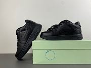 Off-White Out of Office Low 'Triple Black' OMIA189C99LEA013 1010 - 3