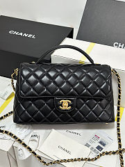 Chanel Spring-Summer 2025 Pre-Collection Small Flap Bag With Top Handle Size 16x25x7cm - 1
