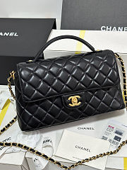 Chanel Spring-Summer 2025 Pre-Collection Small Flap Bag With Top Handle Size 16x25x7cm - 2