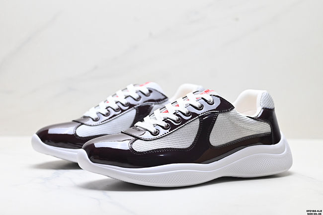 Prada America's Cup Patent leather and technical fabric Black 4E3400_ASZ_F0I89_F_G000 - 1