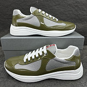 Prada America's Cup Patent leather and technical fabric Loden Green 4E3400_ASZ_F04B4_F_G000 - 1