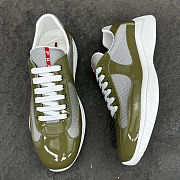 Prada America's Cup Patent leather and technical fabric Loden Green 4E3400_ASZ_F04B4_F_G000 - 5