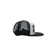 Chrome Hearts CH Hollywood White Black Trucker Cap - 5