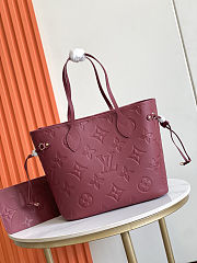 LV Neverfull MM Monogram Empreinte Leather Size 28 x 14 x 31cm - 1