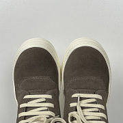 Rick Owens Scarpe Pelle Geobasket Dust & Milk - 3