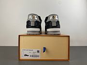 LV Trainer Sneaker Black Monogram-embroidered denim - 5