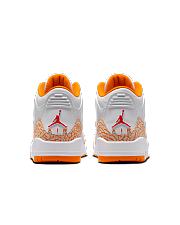 Air Jordan 3 White and Orange Peel CK9246-101 - 4