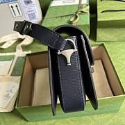  Gucci Horsebit 1955 GG Mini Bag Beige Blue Size 25x18x8cm - 6