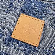 LV Denim Short-Sleeved Shirt 1AJC93 - 2
