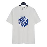 Louis Vuitton x Nigo Printed Signature T-Shirt Milky White  1AIMLB - 1