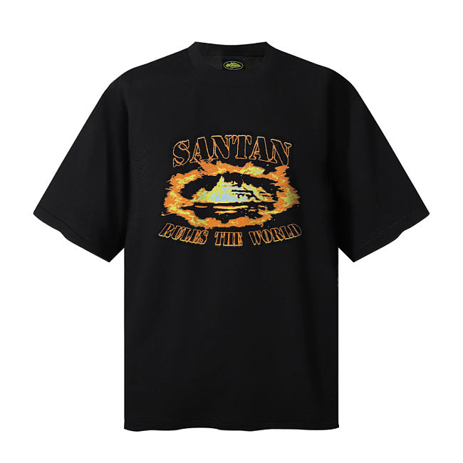 Santan Dave x Corteiz Alcatraz T-shirt  - 1