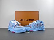 LV Trainer 'Monogram Donuts Blue' 1AJWF4 - 1