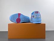 LV Trainer 'Monogram Donuts Blue' 1AJWF4 - 3