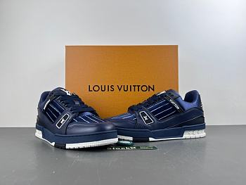 LV Trainer Sneaker Navy Blue 1AJ224