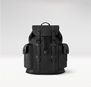 LV Christopher PM Monogram Taurillon Leather LG Backpack Size 32 x 39 x 12 cm - 1