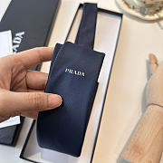Prada Tie Navy Blue Silk - 5