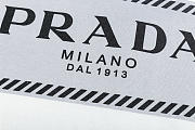 Prada striped letter logo short-sleeved White t-shirt - 2