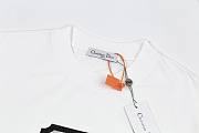 Christian Dior Couture T-Shirt Relaxed Fit White Cotton Jersey - 6