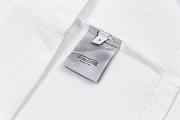 Christian Dior Couture T-Shirt Relaxed Fit White Cotton Jersey - 4