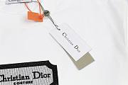 Christian Dior Couture T-Shirt Relaxed Fit White Cotton Jersey - 3