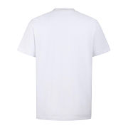 Moncler Metallic Logo Print Crewneck T-Shirt White Men's - 6