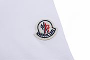 Moncler Metallic Logo Print Crewneck T-Shirt White Men's - 4