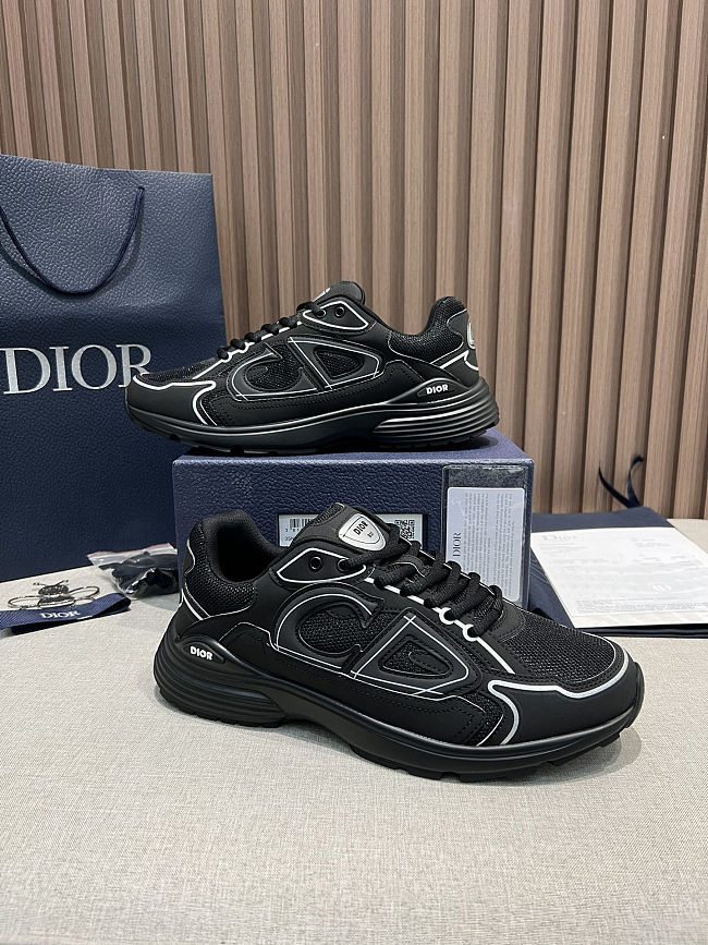 Dior B30 Sneaker 'Black Mesh' 3SN279ZRF-H900 - 1