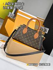 Louis Vuitton Monogram Vendome MM Black Size 26x18x15cm - 1