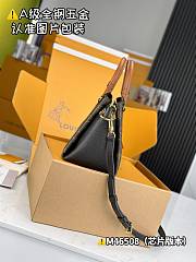 Louis Vuitton Monogram Vendome MM Black Size 26x18x15cm - 6