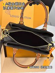 Louis Vuitton Monogram Vendome MM Black Size 26x18x15cm - 4