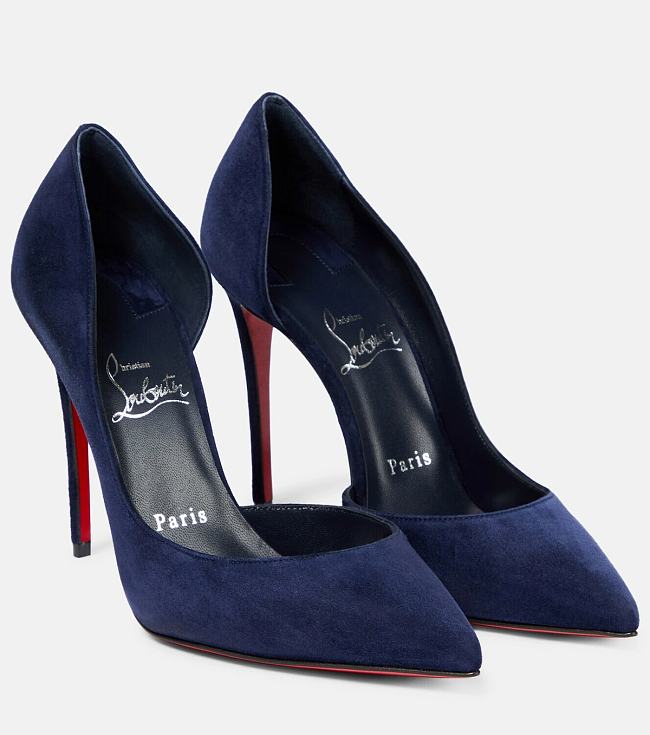 Christian Louboutin Iriza suede pumps 10cm - 1