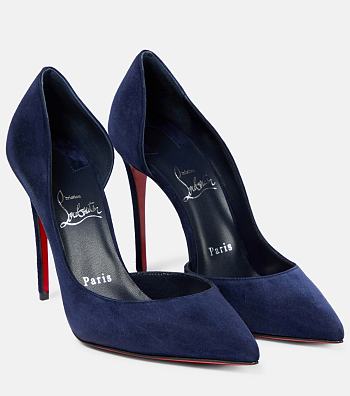 Christian Louboutin Iriza suede pumps 10cm