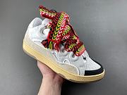 Lanvin LEATHER CURB SNEAKERS - FU-SKDK12-DRA2-P2500 - 2