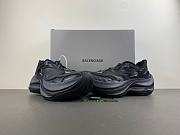 Balenciaga Men's Jet Sneaker in black TPU and polyester 872642WMRTN1000 - 1