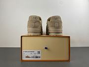 LV Trainer Distressed Beige Sneaker 1AKBOC - 4