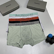 Balenciaga Men's Luxury Underwear 3-Pack Boxers - 1