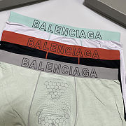 Balenciaga Men's Luxury Underwear 3-Pack Boxers - 2