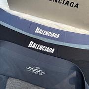 Balenciaga Style Men's Seamless Trunks (Set of 3) - 4