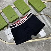 Gucci Style Men's Cotton Boxer Briefs (Set of 3) - 5