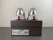 Prada America's Cup metallic leather and bike fabric sneakers - 5