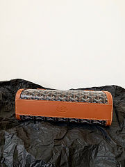 Goyard Canvas Bonbonnière Bag Black and Brown Size 30 x 10.5 x 12cm - 6