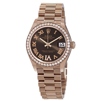 Rolex Datejust 278285RBR-0016 31mm Everose Gold